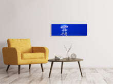 Laden Sie das Bild in den Galerie-Viewer, Leinwandbild Panorama Leuchtende Qualle