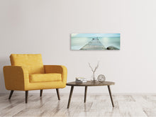 Laden Sie das Bild in den Galerie-Viewer, Leinwandbild Panorama Ein Platz der Stille