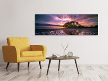 Laden Sie das Bild in den Galerie-Viewer, Leinwandbild Panorama Faszinierende Landschaft am Meer