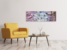 Laden Sie das Bild in den Galerie-Viewer, Leinwandbild Panorama Pusteblume im Lichterspiel