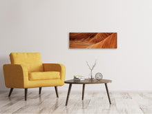 Laden Sie das Bild in den Galerie-Viewer, Leinwandbild Panorama Die Bewegung