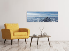 Laden Sie das Bild in den Galerie-Viewer, Leinwandbild Panorama Über den Gipfeln