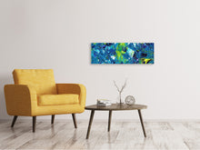 Laden Sie das Bild in den Galerie-Viewer, Leinwandbild Panorama Wand Malerei