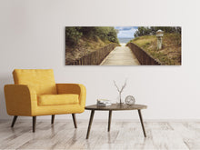 Laden Sie das Bild in den Galerie-Viewer, Leinwandbild Panorama Der Dünen Weg