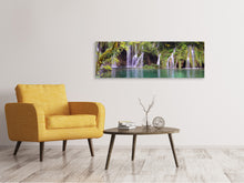 Laden Sie das Bild in den Galerie-Viewer, Leinwandbild Panorama Nationalpark Plitvicer Seen