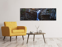 Laden Sie das Bild in den Galerie-Viewer, Leinwandbild Panorama Oase der Ruhe