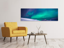 Laden Sie das Bild in den Galerie-Viewer, Leinwandbild Panorama Das Polarlicht