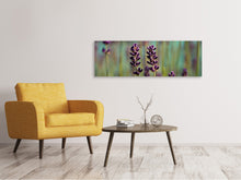 Laden Sie das Bild in den Galerie-Viewer, Leinwandbild Panorama Lavendel in XL