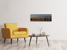 Laden Sie das Bild in den Galerie-Viewer, Leinwandbild Panorama Friedliche Antarktis
