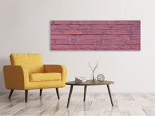 Laden Sie das Bild in den Galerie-Viewer, Leinwandbild Panorama Lackierte Klinkersteine