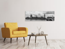 Laden Sie das Bild in den Galerie-Viewer, Leinwandbild Panorama Wolken über London