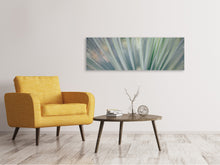 Laden Sie das Bild in den Galerie-Viewer, Leinwandbild Panorama Streifen von Pflanze