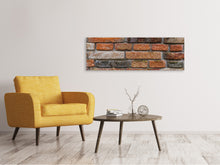 Laden Sie das Bild in den Galerie-Viewer, Leinwandbild Panorama Alte Klinker