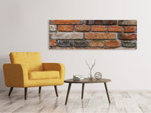 Laden Sie das Bild in den Galerie-Viewer, Leinwandbild Panorama Alte Klinker