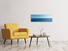Laden Sie das Bild in den Galerie-Viewer, Leinwandbild Panorama Liebe das Meer