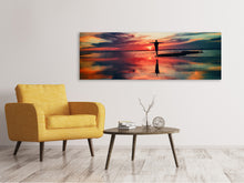 Laden Sie das Bild in den Galerie-Viewer, Leinwandbild Panorama Freiheit pur