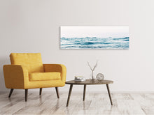 Laden Sie das Bild in den Galerie-Viewer, Leinwandbild Panorama Alleine am Strand