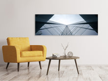 Laden Sie das Bild in den Galerie-Viewer, Leinwandbild Panorama Architektur aus Glas