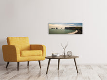 Laden Sie das Bild in den Galerie-Viewer, Leinwandbild Panorama Wunderschöne Klippen