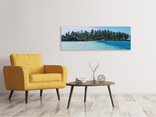 Laden Sie das Bild in den Galerie-Viewer, Leinwandbild Panorama Meine Oase
