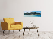 Laden Sie das Bild in den Galerie-Viewer, Leinwandbild Panorama Meine Oase