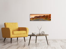 Laden Sie das Bild in den Galerie-Viewer, Leinwandbild Panorama Die Straße