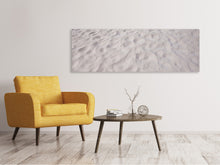 Laden Sie das Bild in den Galerie-Viewer, Leinwandbild Panorama Sandstrand
