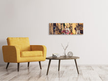 Laden Sie das Bild in den Galerie-Viewer, Leinwandbild Panorama Graffiti in Sizilien