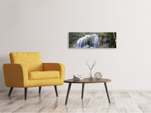 Laden Sie das Bild in den Galerie-Viewer, Leinwandbild Panorama Erfrischende Aussicht