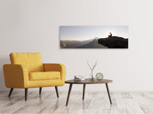 Laden Sie das Bild in den Galerie-Viewer, Leinwandbild Panorama Inspiration Berge