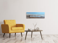 Laden Sie das Bild in den Galerie-Viewer, Leinwandbild Panorama Die Nordsee
