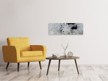 Laden Sie das Bild in den Galerie-Viewer, Leinwandbild Panorama Eiskristalle XL