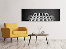 Laden Sie das Bild in den Galerie-Viewer, Leinwandbild Panorama Imposantes Gebäude