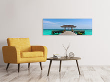 Laden Sie das Bild in den Galerie-Viewer, Leinwandbild Panorama Die Freiheit am Meer