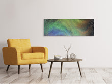 Laden Sie das Bild in den Galerie-Viewer, Leinwandbild Panorama Die Kunst hinter dem Glas