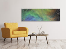 Laden Sie das Bild in den Galerie-Viewer, Leinwandbild Panorama Die Kunst hinter dem Glas