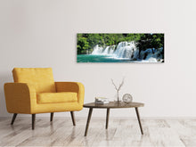 Laden Sie das Bild in den Galerie-Viewer, Leinwandbild Panorama Natur Schauspiel