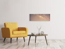 Laden Sie das Bild in den Galerie-Viewer, Leinwandbild Panorama Ein Himmel voller Sterne