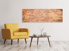 Laden Sie das Bild in den Galerie-Viewer, Leinwandbild Panorama Wand aus Steinen