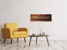Laden Sie das Bild in den Galerie-Viewer, Leinwandbild Panorama Der Kanaldeckel