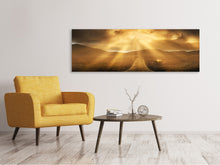 Laden Sie das Bild in den Galerie-Viewer, Leinwandbild Panorama Mystische Strasse