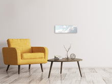 Laden Sie das Bild in den Galerie-Viewer, Leinwandbild Panorama Wolken im Licht