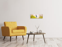 Laden Sie das Bild in den Galerie-Viewer, Leinwandbild Panorama Der Eisvogel