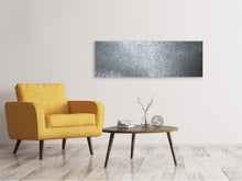 Laden Sie das Bild in den Galerie-Viewer, Leinwandbild Panorama Dunkle Regentropfen an der Wand