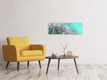 Laden Sie das Bild in den Galerie-Viewer, Leinwandbild Panorama Makro Löwenzahn
