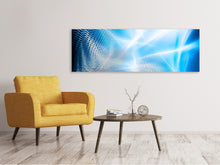 Laden Sie das Bild in den Galerie-Viewer, Leinwandbild Panorama Laser