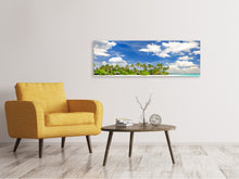 Laden Sie das Bild in den Galerie-Viewer, Leinwandbild Panorama Meine Insel