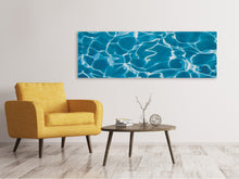 Laden Sie das Bild in den Galerie-Viewer, Leinwandbild Panorama Pool