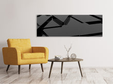 Laden Sie das Bild in den Galerie-Viewer, Leinwandbild Panorama 3D-Dreiecksflächen