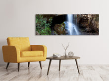Laden Sie das Bild in den Galerie-Viewer, Leinwandbild Panorama Die blaue Lagune